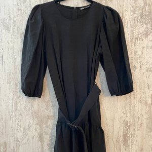 Chic A-line Belted Zara Dress
